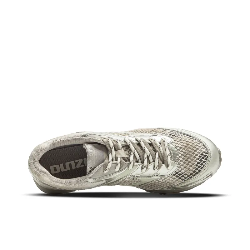 Mizuno LG 60S Low Top Casual Shoes Unisex Waffle Gold-3