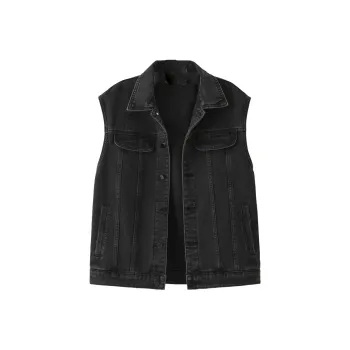 ABCMININ Vests Women's Black
