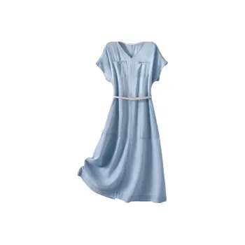IHIMI Short Sleeved Dress Women's