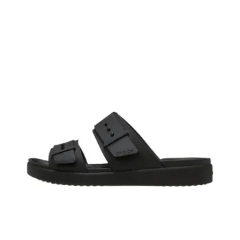 Crocs Brooklyn Abrasion Resistant Slide Slippers Unisex Black