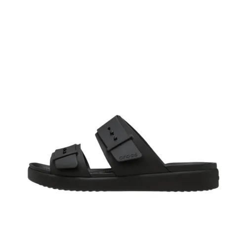 Crocs Brooklyn Abrasion Resistant Slide Slippers Unisex Black