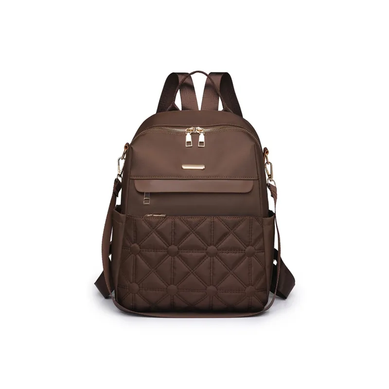 H YXIANG Nylon Backpack Women's Multicolor-4