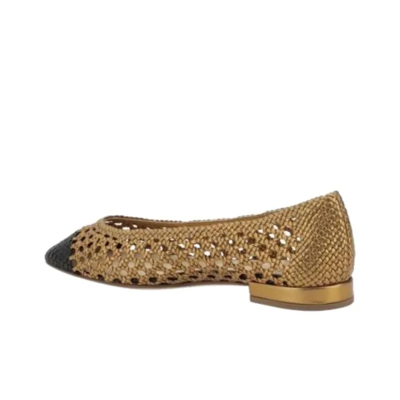 FRANCESCO RUSSO Casual Single Shoes Women's Gold-3