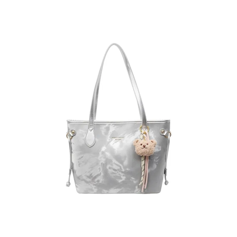 HCXK PU Tote Bag, Shoulder Bag Regular Women's Multicolor-31