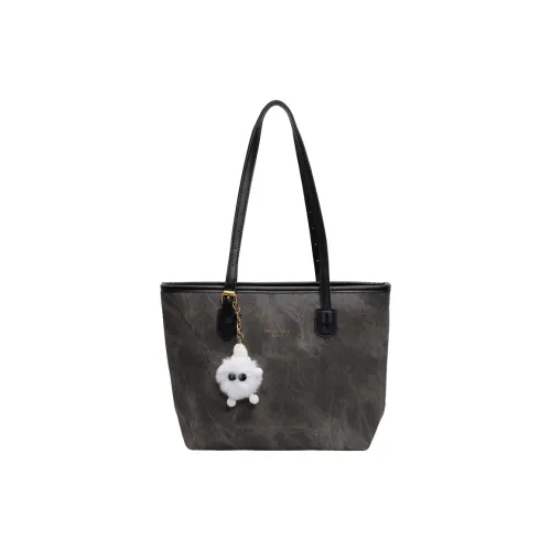 SUN EARTH &U PU Tote Bag, Shoulder Bag Women's Multicolor