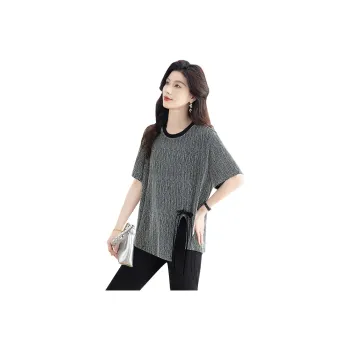 Cypress House T Shirts Women's Silver Gray