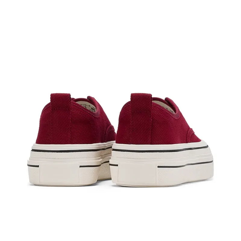 GG CC Slip Resistant Cushioning Abrasion Resistant Lightweight Low Top Platform Slip on Skateboard Shoes Women's-3