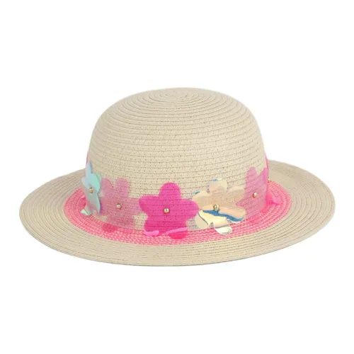 Billieblush Paper, Polyester, Plastic Bucket Hats Kids' Beige