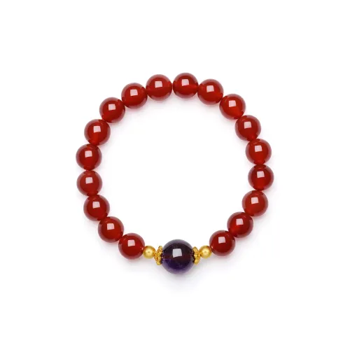Cuiya Golden Building Natural Agate Bracelets Women
s