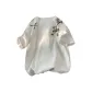 White with (Ten Thousand Needles Embroidered)