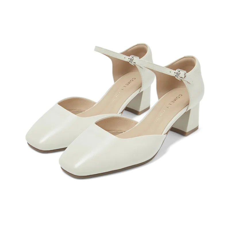COMELY Chunky Heel High Heels Women's-2
