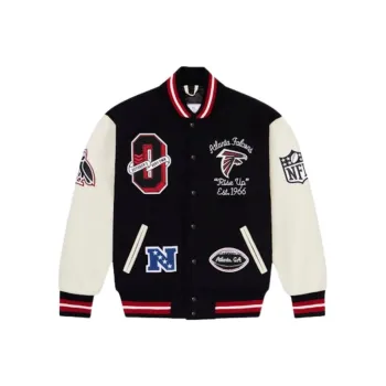 October's Very Own X Nfl Atlanta Falcons Varsity Jacket