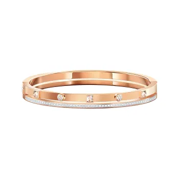 Swarovski Swarovski Crystal Bangles Women's Rose Gold