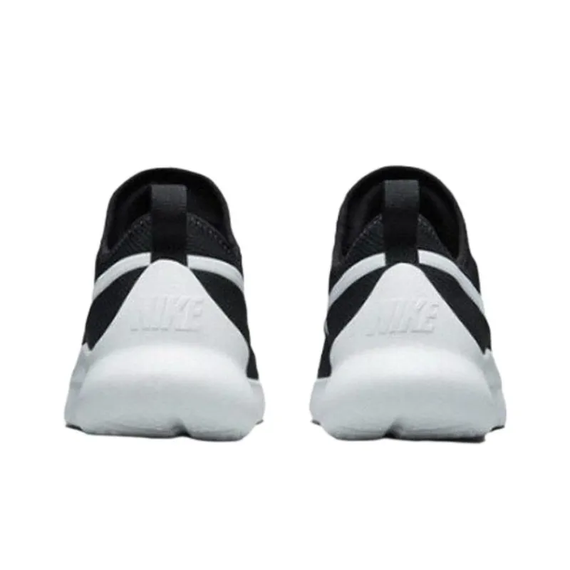 Nike Anti Slip Wear Resistant Low Top Running Shoes Women's Black White-3