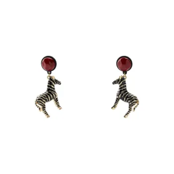 ZARA Metal Earrings Women's Gold