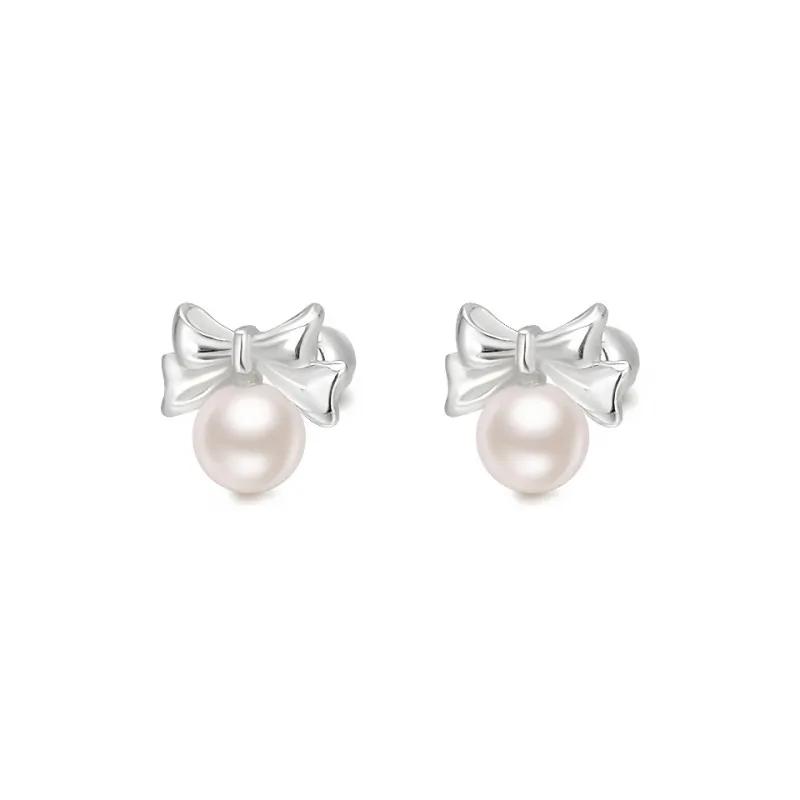 VASO S999 Fine Silver Stud Earrings Women's-0