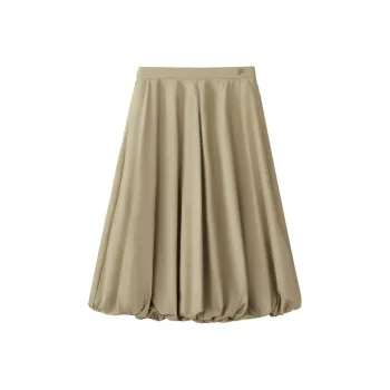 FILA FUSION Casual Short Skirts Women's Oil Painting Khaki DK