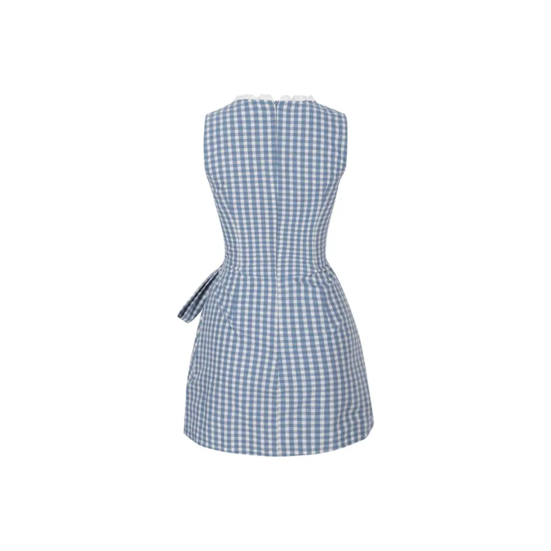 OZVO Sleeveless Dresses Women's Blue-1