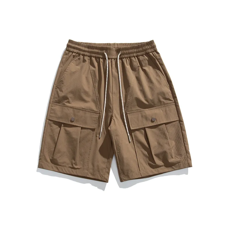 HOKLV Casual Shorts Unisex-4