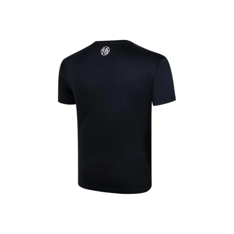 VICTOR x LONGZHU,LIANMINGKUAN T Shirt Unisex Black-1