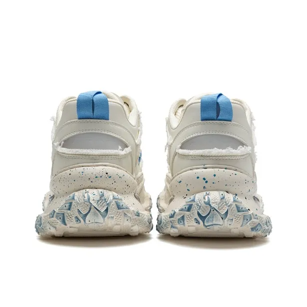 FAIRWHALE Wear resistant And Lightweight Low Top Chunky Sneakers Men's-3