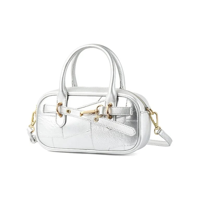 TUCANO PU Shoulder Bag, Crossbody Bag, Handbag Regular Women's Glacier Silver-1