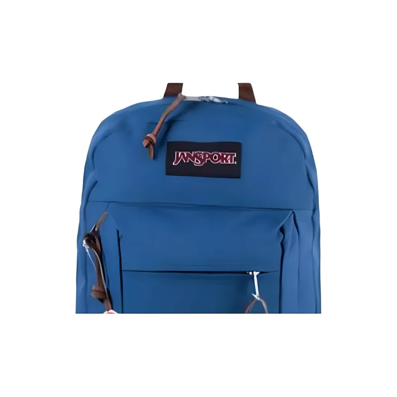 JanSport Polyester Laptop Bag Backpack Medium Size Unisex Blue-3