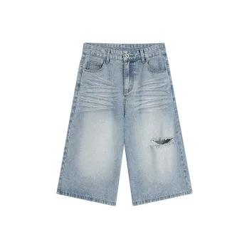 ROOMBOSE Denim Shorts Unisex