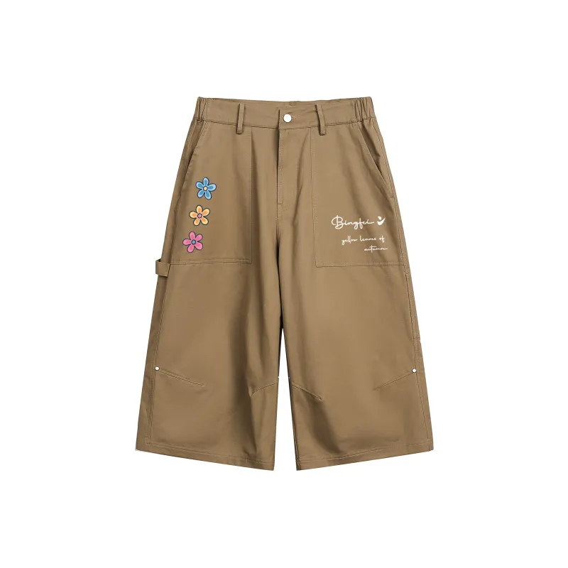 Ice flying Cargo Shorts Unisex-7
