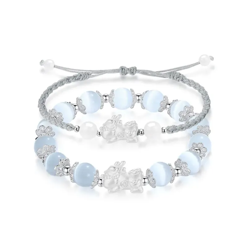LUCA Sterling Silver Bracelets Unisex-0