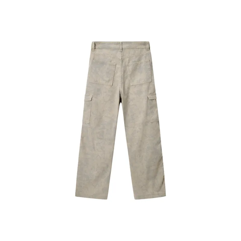 Magmode Casual Pants Unisex Apricot-1