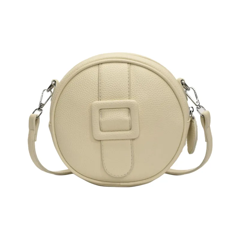 RIVMIND PU Round Bag, Crossbody Bag, Shoulder Bag Women's Red/White/Yellow/Black/Pink-4