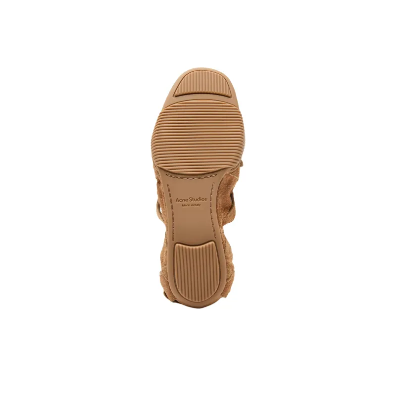 Acne Studios Casual Single Shoes Women's Brown-4