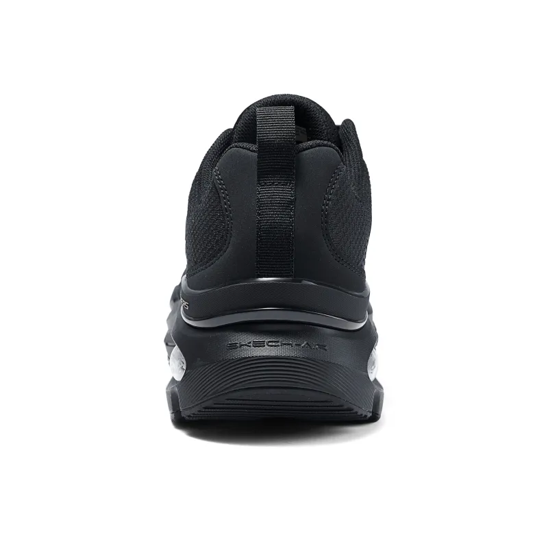 Skechers Cushioning Wear Resistant Low Top Casual Shoes Men's Black-3