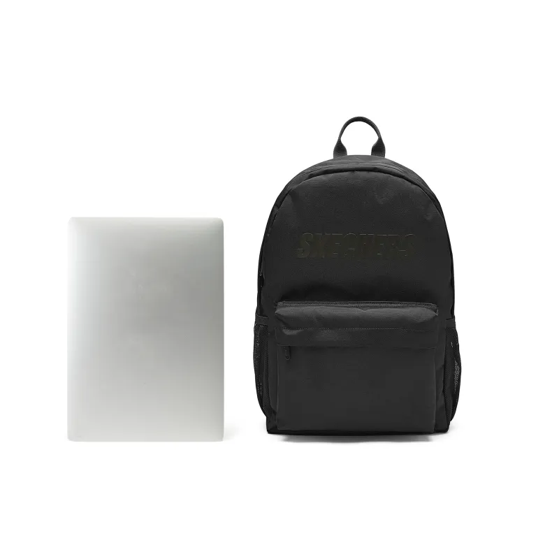 Skechers Fabric Backpack Large Size Unisex Carbon Black-5