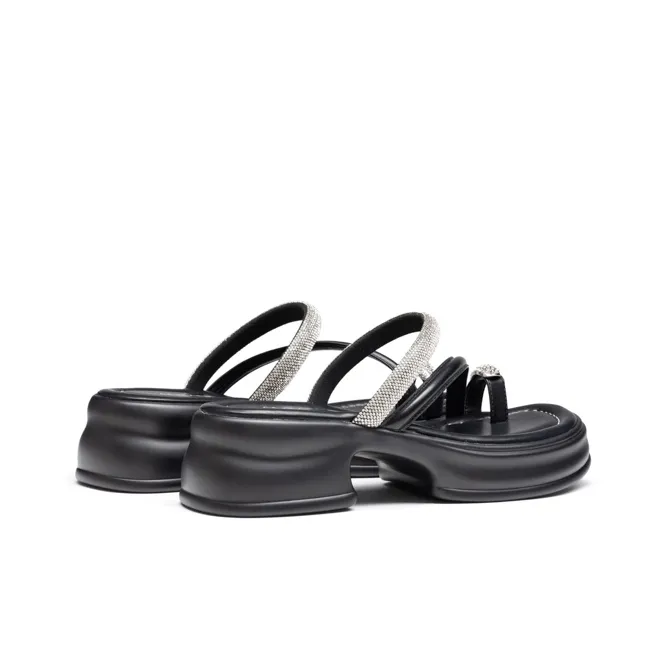 AOKANG Slide Slippers Women's Black-2
