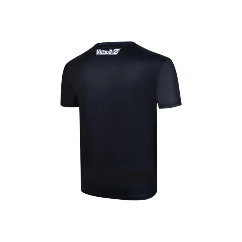 VICTOR x LONGZHU,LIANMINGKUAN T Shirt Unisex Black-1