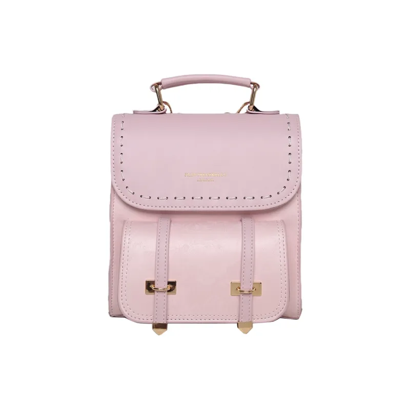 Yalu PU One Shoulder Crossbody Backpack Women's Multicolor-0
