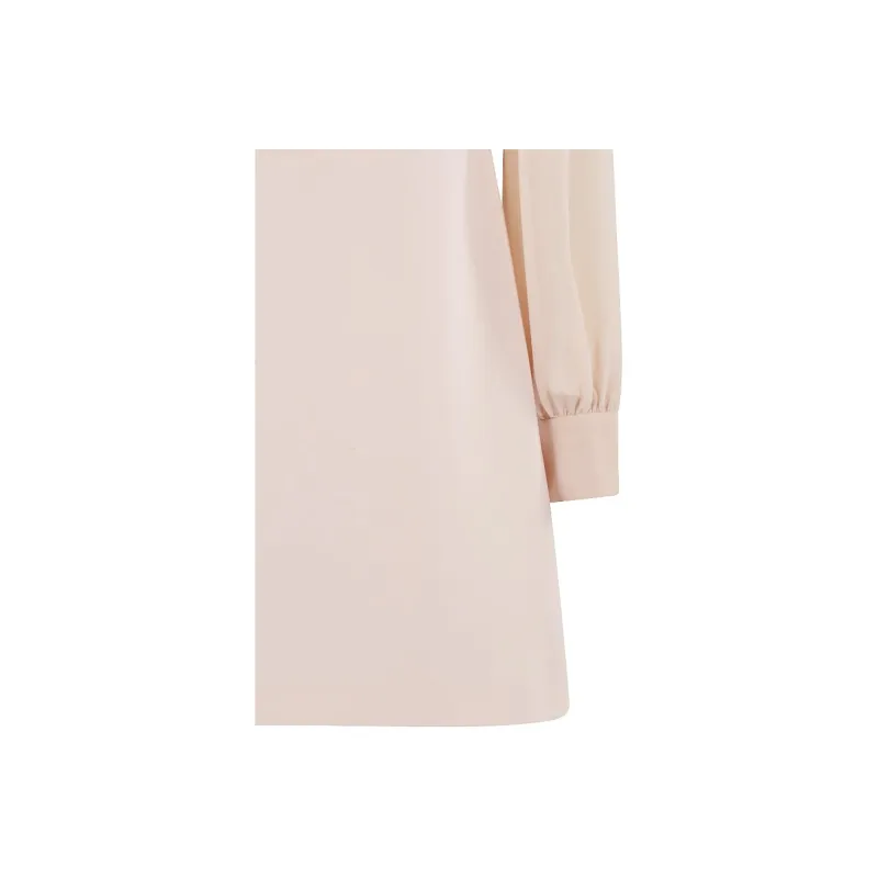 MaxMara Studio Ritmo Crewneck Long Sleeved Dress-3