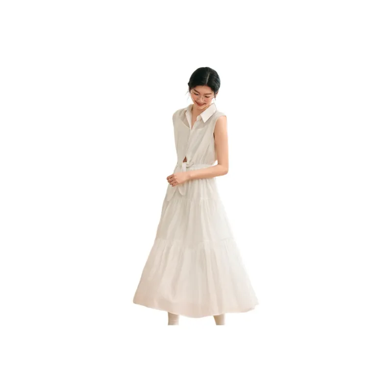 ZIHAN Sleeveless Dresses Women's-5