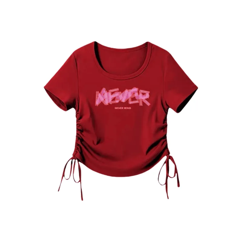 Cotton Gene Set in Sleeve T Shirt Women's-0