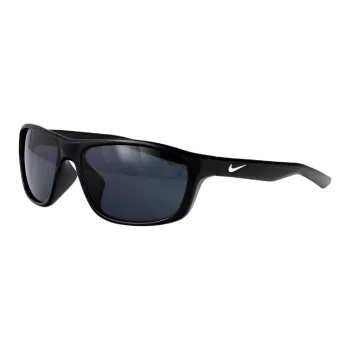 Nike Plastic Irregular Shape Sunglasses Unisex Black
