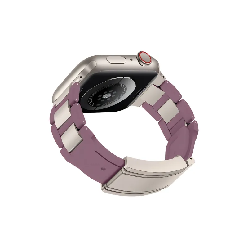 Sopi Apple Compatibility Watch Band Rubber, Stainless Steel Material-49