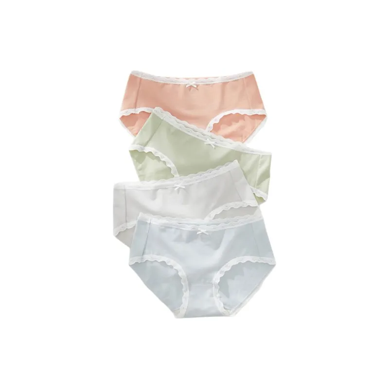 LUYOUYE Underpants Women's 4 Pack-12