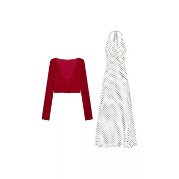 PAZZO Two Piece Skirt Sets Women's