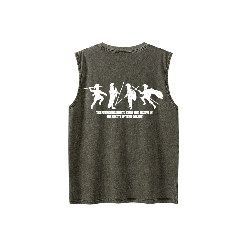 FOREST LIBRARY Tank Tops Unisex-2