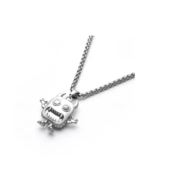 BLESSED BULLET Alloy Necklaces Unisex