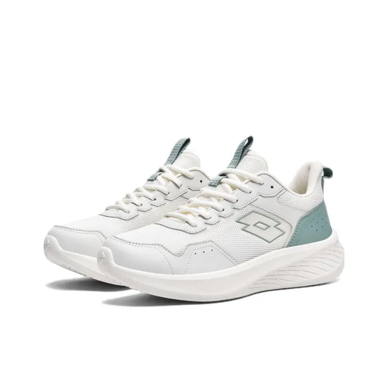 LOTTO Low Top Running Shoes Men's Ivory White-2