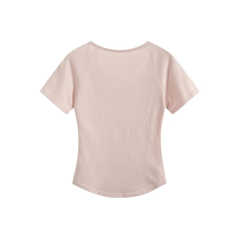 HANDAIWEI Raglan Sleeve T Shirt Women's-3