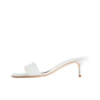 Aeyde Slide Slippers Women's Ecru